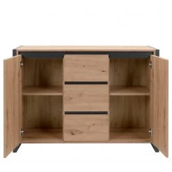 Red Living Kommode Denville II - Eiche Artisan Dekor / Anthrazit -Schlafzimmer Verkaufe DE 1000214501 200608 14170000104 DETAILS P000000001000214501