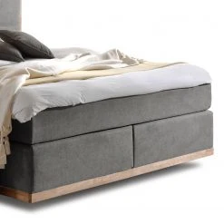 Naturoo Boxspringbett Levana - Webstoff - Eiche - Dunkelgrau - 200 x 200cm - H4 -Schlafzimmer Verkaufe DE 1000217634 200630 16293500136 DETAILS P000000001000217634