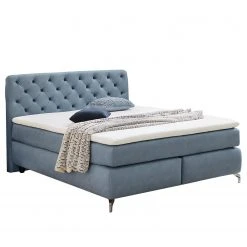 Loftscape Boxspringbett Cooling - Hellblau - H3