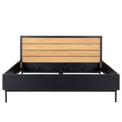 Studio Copenhagen Bettgestell Xavi - Echtholzfurnier - Eiche / Eiche Schwarz -Schlafzimmer Verkaufe DE 1000218039 220107 12571000185 DETAILS P000000001000218039