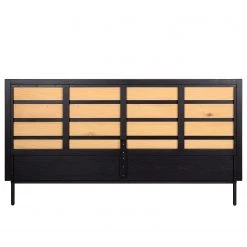 Studio Copenhagen Bettgestell Xavi - Echtholzfurnier - Eiche / Eiche Schwarz -Schlafzimmer Verkaufe DE 1000218039 220107 12571000192 DETAILS P000000001000218039