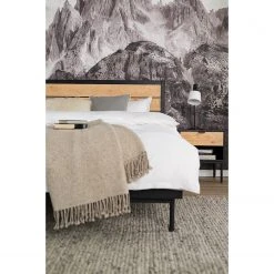 Studio Copenhagen Bettgestell Xavi - Echtholzfurnier - Eiche / Eiche Schwarz -Schlafzimmer Verkaufe DE 1000218039 220107 12571100196 DETAILS P000000001000218039