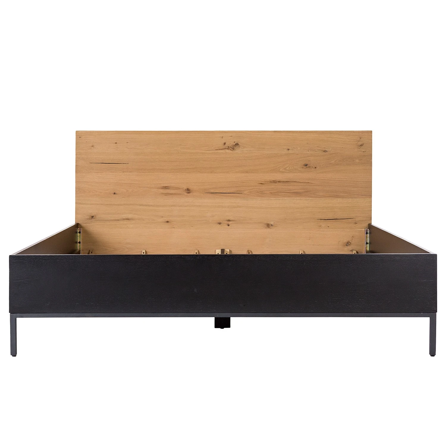 Studio Copenhagen Bettgestell Flox - Echtholzfurnier - Eiche / Schwarz 6 Studio Copenhagen Bettgestell Flox - Echtholzfurnier - Eiche / Schwarz – Bild 6