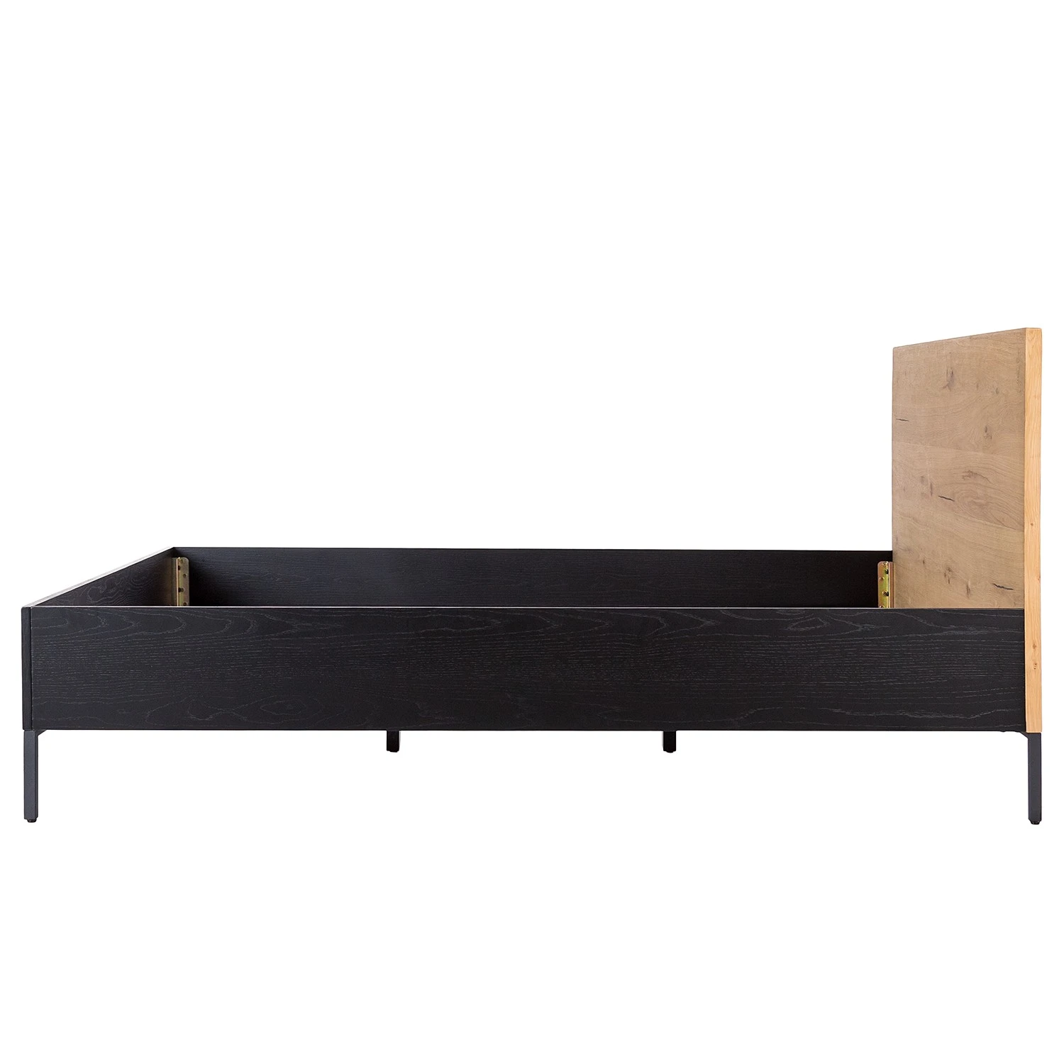 Studio Copenhagen Bettgestell Flox - Echtholzfurnier - Eiche / Schwarz 7 Studio Copenhagen Bettgestell Flox - Echtholzfurnier - Eiche / Schwarz – Bild 7