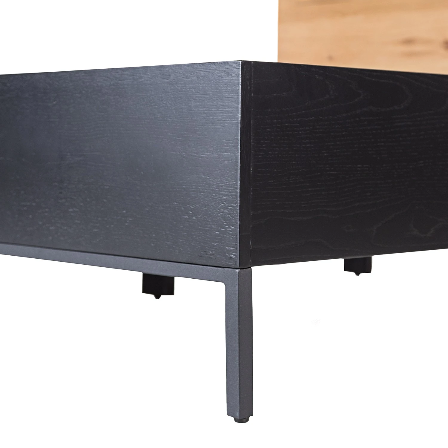 Studio Copenhagen Bettgestell Flox - Echtholzfurnier - Eiche / Schwarz 11 Studio Copenhagen Bettgestell Flox - Echtholzfurnier - Eiche / Schwarz – Bild 11