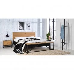 Studio Copenhagen Bettgestell Flox - Echtholzfurnier - Eiche / Schwarz 39 Studio Copenhagen Bettgestell Flox - Echtholzfurnier - Eiche / Schwarz -Schlafzimmer Verkaufe DE 1000218129 211026 165417000024 MOOD DETAILS P000000001000218129 mood