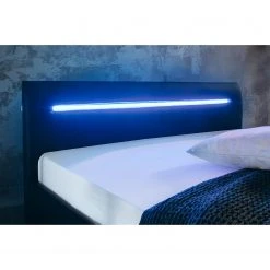 Meise.möbel Polsterbett Miami - Schwarz - 120 x 200cm -Schlafzimmer Verkaufe DE 1000218265 200708 06192600023 DETAILS P000000001000218265