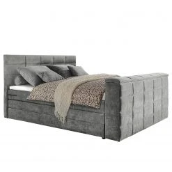 Loftscape Boxspringbett Brimfield - Dunkelgrau