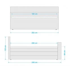 Loftscape Boxspringbett Brimfield - Dunkelgrau -Schlafzimmer Verkaufe DE 1000218496 210706 14283100012 SKETCH DETAILS P000000001000218496 sketch