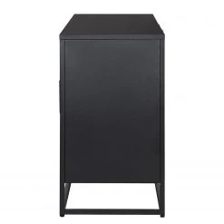 Ars manufacti Sideboard Kayys - Glas / Metall - Schwarz -Schlafzimmer Verkaufe DE 1000219025 210330 15113100028 DETAILS P000000001000219025