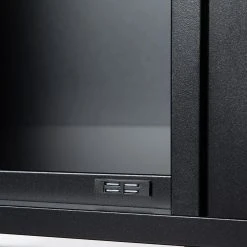 Ars manufacti Sideboard Kayys - Glas / Metall - Schwarz -Schlafzimmer Verkaufe DE 1000219025 210330 15113700031 DETAILS P000000001000219025