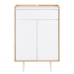 Studio Copenhagen Kommode Noovi - Wildeiche teilmassiv - Weiß / Wildeiche -Schlafzimmer Verkaufe DE 1000220567 200820 08050800005 DETAILS P000000001000220567