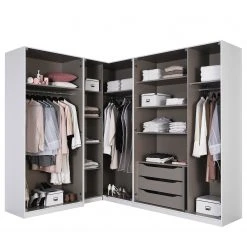 Rauch Orange Eckschrank Bellezza - Hochglanz Weiß / Grau - 1 -Schlafzimmer Verkaufe DE 1000221720 200824 14443600139 DETAILS P000000001000221720