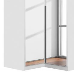 Rauch Orange Eckschrank Bellezza - Hochglanz Weiß / Grau - 1 -Schlafzimmer Verkaufe DE 1000221720 200824 14443800141 DETAILS P000000001000221720