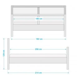 Ars manufacti Rattanbett Vinar - Braun - 180 x 200cm 9 Ars manufacti Rattanbett Vinar - Braun - 180 x 200cm -Schlafzimmer Verkaufe DE 1000222874 210323 13150500001 SKETCH DETAILS P000000001000222874 sketch