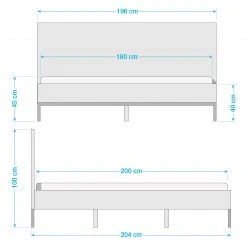 Ars manufacti Massivholzbett Loga - Akazie massiv / Eisen - Akazie Braun / Gold - 180 x 200cm 16 Ars manufacti Massivholzbett Loga - Akazie massiv / Eisen - Akazie Braun / Gold - 180 x 200cm -Schlafzimmer Verkaufe DE 1000223268 200902 16200000007 SKETCH DETAILS P000000001000223268 sketch