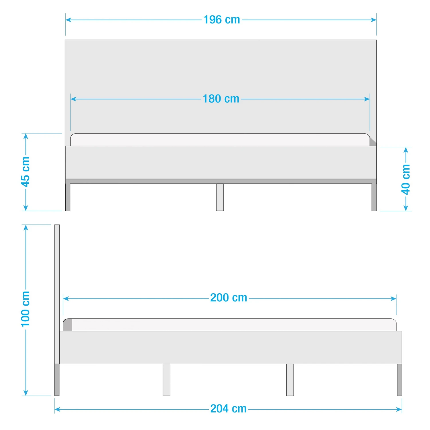 Ars manufacti Massivholzbett Loga - Akazie massiv / Eisen - Akazie Braun / Gold - 180 x 200cm 7 Ars manufacti Massivholzbett Loga - Akazie massiv / Eisen - Akazie Braun / Gold - 180 x 200cm – Bild 7