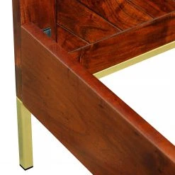 Ars manufacti Massivholzbett Loga - Akazie massiv / Eisen - Akazie Braun / Gold - 180 x 200cm 18 Ars manufacti Massivholzbett Loga - Akazie massiv / Eisen - Akazie Braun / Gold - 180 x 200cm -Schlafzimmer Verkaufe DE 1000223268 200902 16200300009 DETAILS P000000001000223268