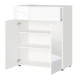 Germania Kommode Oakland II - Glas - Weiß -Schlafzimmer Verkaufe DE 1000223282 200826 06240200045 DETAILS P000000001000223282