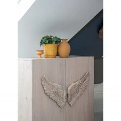 Red Living Kommode Loveland - Echtholzfurnier / Metall - Eiche Hell / Schwarz -Schlafzimmer Verkaufe DE 1000223493 200826 12360700075 DETAILS P000000001000223493