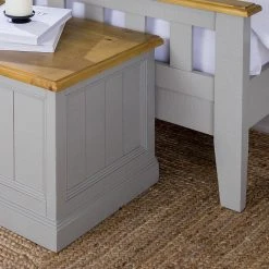 Maison Belfort Truhe Lavalle - Kiefer teilmassiv - Kiefer / Hellgrau -Schlafzimmer Verkaufe DE 1000224196 210811 12061100004 DETAILS P000000001000224196