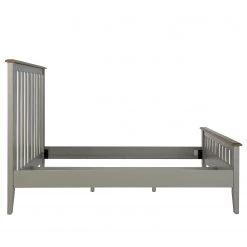 Maison Belfort Massivholzbett Lavalle - Kiefer massiv - Kiefer / Hellgrau -Schlafzimmer Verkaufe DE 1000224199 210615 08155300004 DETAILS P000000001000224199