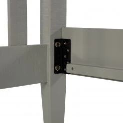 Maison Belfort Massivholzbett Lavalle - Kiefer massiv - Kiefer / Hellgrau -Schlafzimmer Verkaufe DE 1000224199 210615 08155300010 DETAILS P000000001000224199