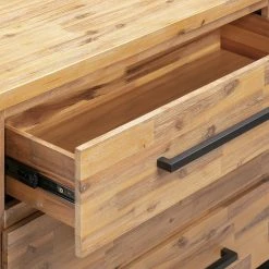 Ars manufacti Kommode Urban Industry - Akazie teilmassiv / Metall - Akazie / Schwarz -Schlafzimmer Verkaufe DE 1000224219 210715 13172600017 DETAILS P000000001000224219