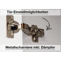 Express Möbel Drehtürenschrank One 210 - Polarweiß - Höhe: 216 cm - Breite: 150 cm -Schlafzimmer Verkaufe DE 1000224432 200901 13213800010 DETAILS P000000001000224432