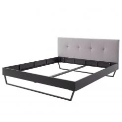 Meise.möbel Einzelbett Boston II - Anthrazit / Hellgrau - Breite: 186 cm - Kufen -Schlafzimmer Verkaufe DE 1000224812 200918 13321400560 DETAILS P000000001000224812