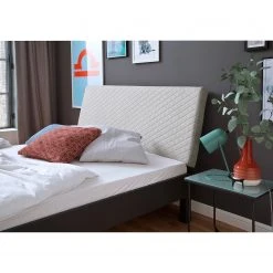 Meise.möbel Einzelbett Boston I - Anthrazit / Hellgrau - Breite: 185 cm - Eckig -Schlafzimmer Verkaufe DE 1000224824 200918 13321900694 MOOD DETAILS P000000001000224824 mood