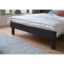 Meise.möbel Einzelbett Boston I - Anthrazit / Hellgrau - Breite: 185 cm - Eckig -Schlafzimmer Verkaufe DE 1000224824 200918 13321900695 MOOD DETAILS P000000001000224824 mood