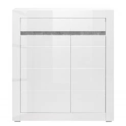 Loftscape Kommode Cape Ann III - Hochglanz Weiß / Matt Weiß -Schlafzimmer Verkaufe DE 1000226241 200923 15522900018 DETAILS P000000001000226241