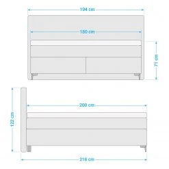 Loftscape Boxspringbett Crosstown III - Grau -Schlafzimmer Verkaufe DE 1000226336 201110 12595400057 SKETCH DETAILS P000000001000226336 sketch