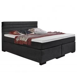 Loftscape Boxspringbett Swanston - Dunkelgrau - 180 x 200cm