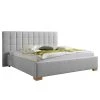 Loftscape Polsterbett Whitewood - Hellgrau - 200 x 200cm