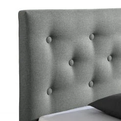 Loftscape Polsterbett Yorktown - Hellgrau - 160 x 200cm -Schlafzimmer Verkaufe DE 1000230521 201118 12525000206 DETAILS P000000001000230521