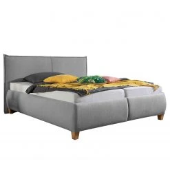 Loftscape Polsterbett Oaklands - Hellgrau - 200 x 200cm