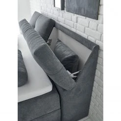 Loftscape Polsterbett Tusson - Anthrazit -Schlafzimmer Verkaufe DE 1000235418 201222 15435500045 DETAILS P000000001000235418