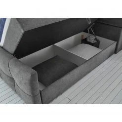 Loftscape Polsterbett Tusson - Dunkelgrau -Schlafzimmer Verkaufe DE 1000235433 201222 15472800152 DETAILS P000000001000235433