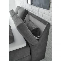 Loftscape Polsterbett Tusson - Dunkelgrau -Schlafzimmer Verkaufe DE 1000235433 201222 15472900153 DETAILS P000000001000235433