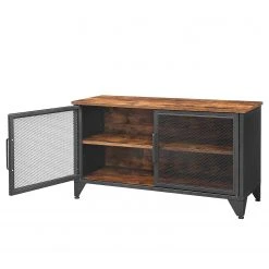 Red Living TV-Lowboard Thenon - Schwarz / Braun -Schlafzimmer Verkaufe DE 1000235687 201210 06215900151 DETAILS P000000001000235687