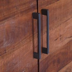 Red Living Kommode Thiery - Mango massiv / Metall - Mango Braun / Anthrazit -Schlafzimmer Verkaufe DE 1000239507 210108 13380000079 DETAILS P000000001000239507