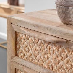 Naturoo Kommode Rumilly III - Rattangeflecht / Mango massiv -Schlafzimmer Verkaufe DE 1000239534 210908 16520400032 DETAILS P000000001000239534