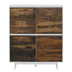 Loftscape Kommode Marnac I - Kiefer teilmassiv - Kiefer / Weiß -Schlafzimmer Verkaufe DE 1000241502 210113 13505300054 DETAILS P000000001000241502