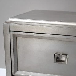 Red Living Kommode Tilloloy - Matt Silber / Schwarz -Schlafzimmer Verkaufe DE 1000242718 210121 08084600042 DETAILS P000000001000242718