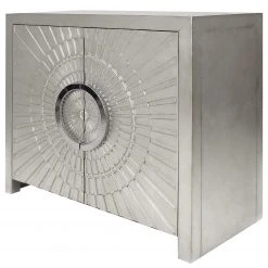 Red Living Kommode Vauban - Matt Silber