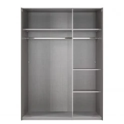 Wimex Schwebetürenschrank Altona I - Graphit / Glas Schwarz - Breite: 135 cm -Schlafzimmer Verkaufe DE 1000243358 210217 15221600024 DETAILS P000000001000243358