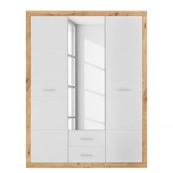 Loftscape Drehtürenschrank Morillon - Eiche Artisan Dekor / Weiß -Schlafzimmer Verkaufe DE 1000249923 210305 15051000048 DETAILS P000000001000249923