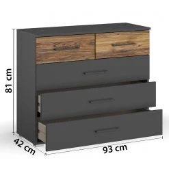 Rauch Orange Kommode Bangkok II -Schlafzimmer Verkaufe DE 1000251430 210316 07160100035 SKETCH DETAILS P000000001000251430 sketch